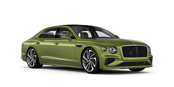 Automobile Nemeth AG New Bentley Flying Spur Speed v8 hybrid sedan in Tourmaline green paint
