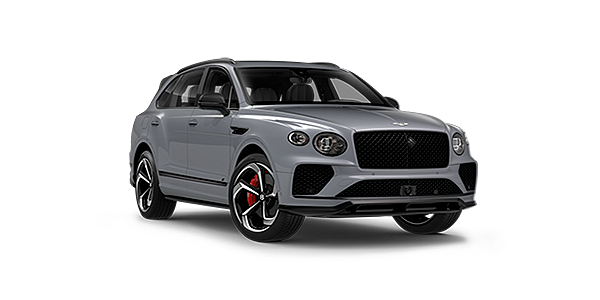 Automobile Nemeth AG Bentley Bentayga S front three - quarter view with Cambrian grey exterior.